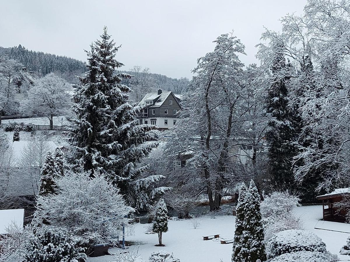 Maries Bunte Villa บาด แบร์เลอบวร์ก ภายนอก รูปภาพ